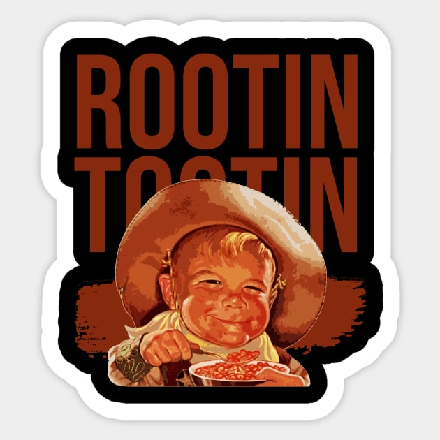 rootin tootin baby cowboy Sticker by Regx Food Cosmic